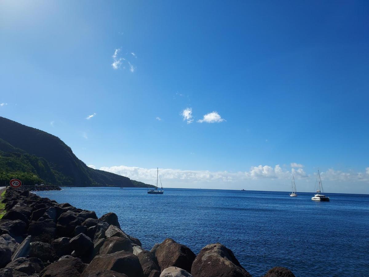 Tropical Golden, Vue Mer Et Plage A 5 Min A Pied Gourbeyre 外观 照片